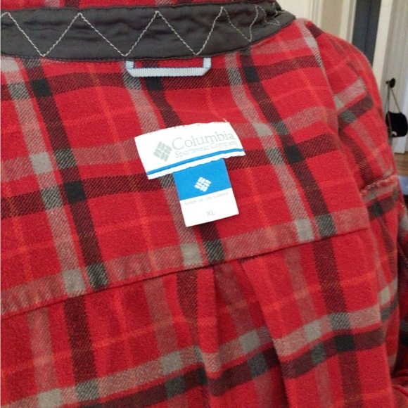 Columbia Mens Flannel shirt - Picture 6 of 8
